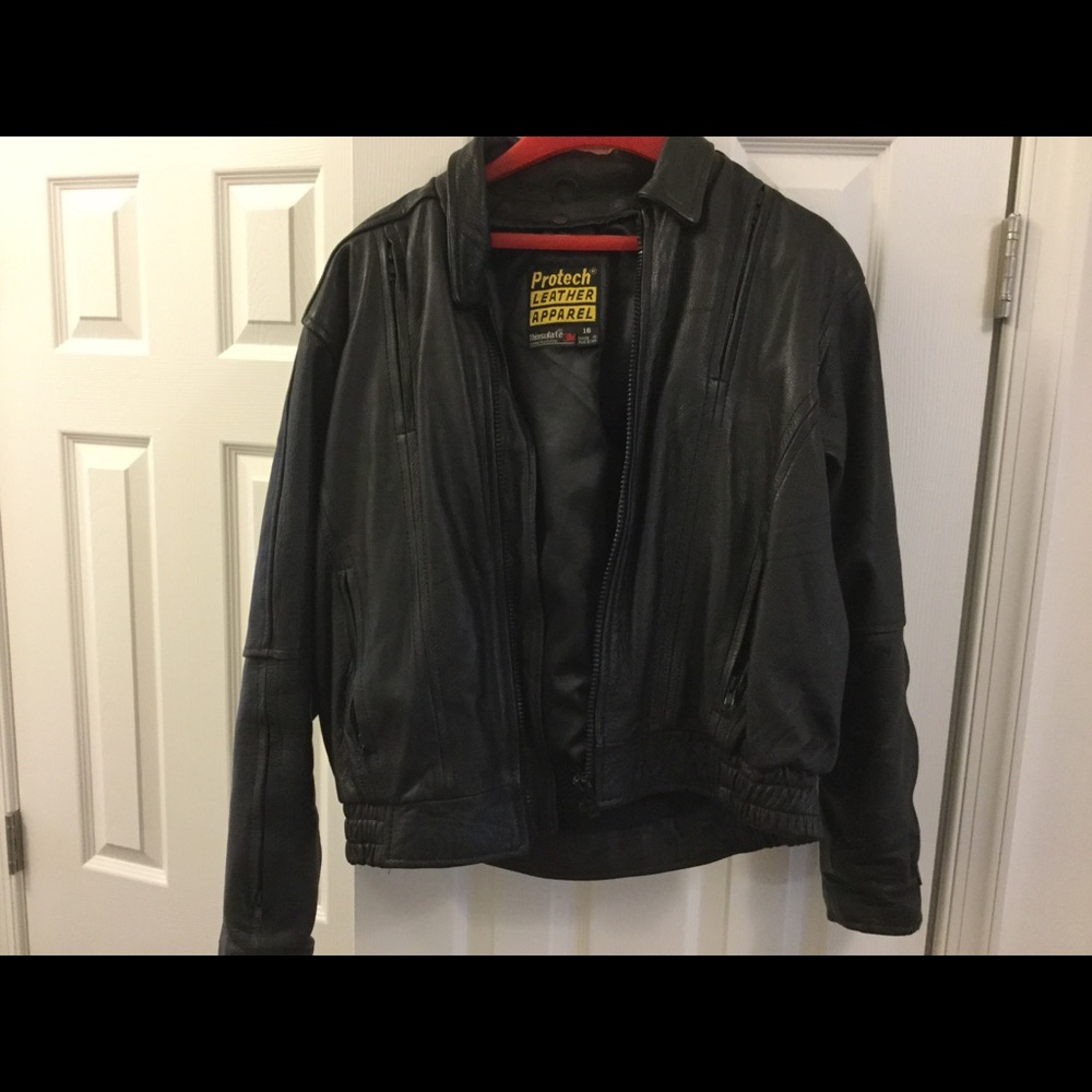 Women’s Leather Motorcycle Jacket